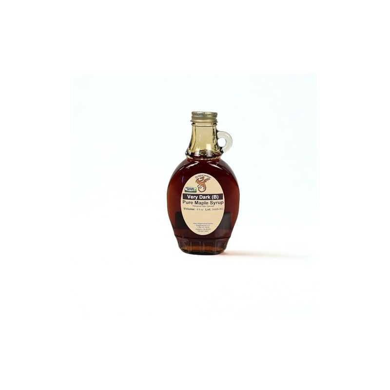 Pure Maple Syrup - Very Dark Color And Strong Taste