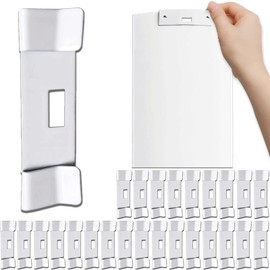 Vane Savers Vertical Blinds, 25 PCS Vertical Blind Repair Vane Savers, Metal Vertical Blind Repair Tabs for Vertical Blinds Replacement Slats, White