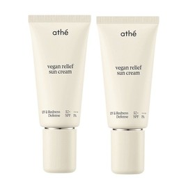Ate Beauty [무기자차TOP/붉은기제로] 아떼 비건 릴리프 무기자차 선크림 50ml+50ml