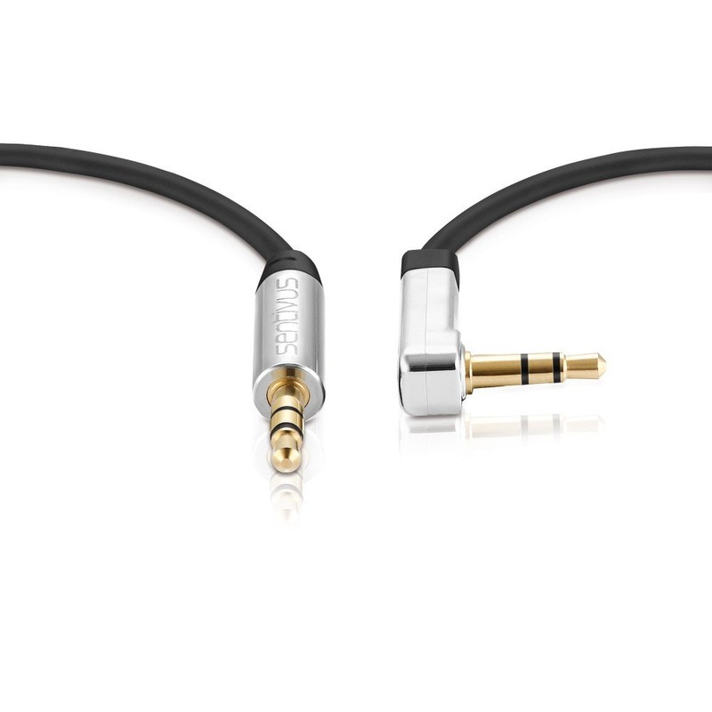 Sentivus Premium Audio Jack Cable 90 Degree Angled 3.00 m