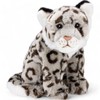 Carl Dick 3564 Sitting Snow Leopard Plush Toy Approx. 30