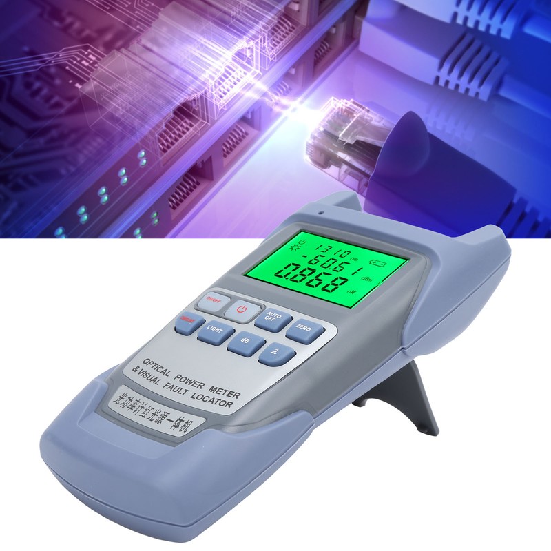 DXP-50D Optical Power Meter Handheld Red Light Fiber Light Decay