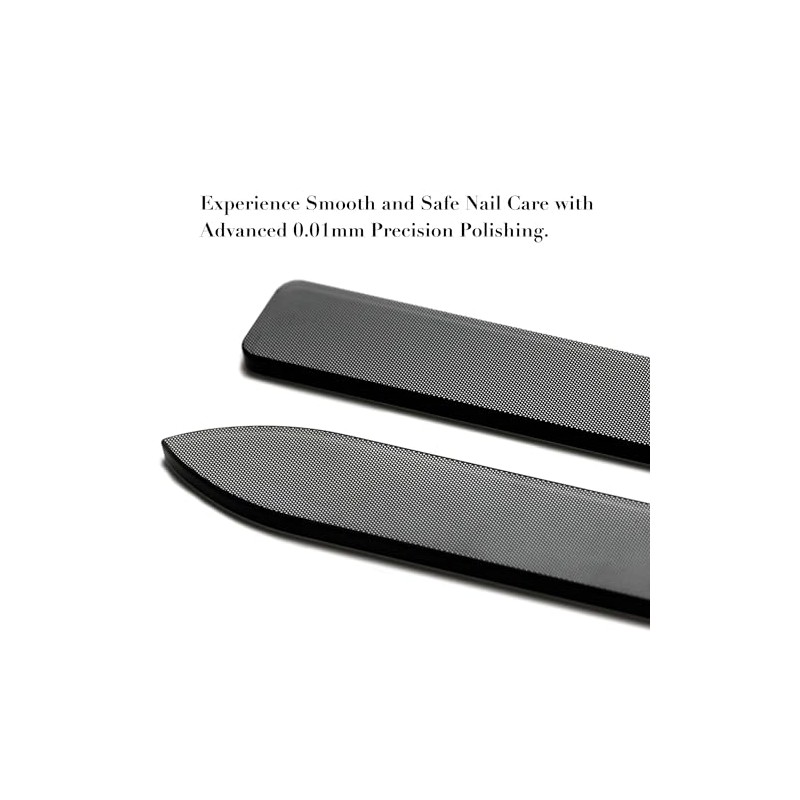 Sun&Beam Nails Glass Nail File Nano Nail Buffers Crystal Shine