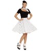 WIDMANN Costume Set 50s Lady 2-Piece, White