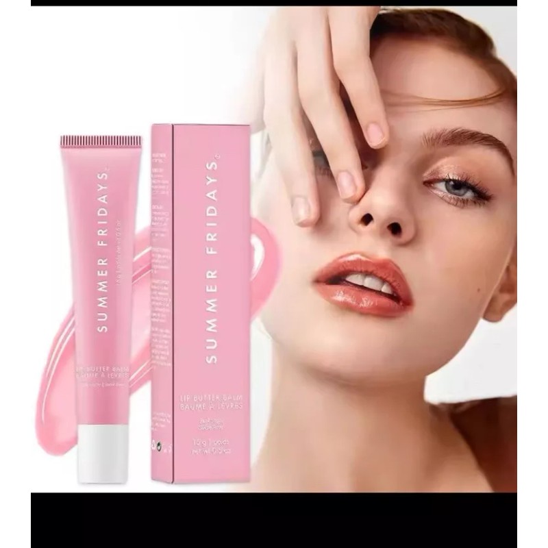 summer fridays lip balm Pink Sugar 100% Vegan Conditions Lips