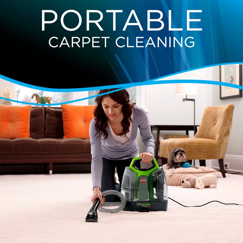 Bissell Little Green Original ProHeat Machine - Portable Carpet &