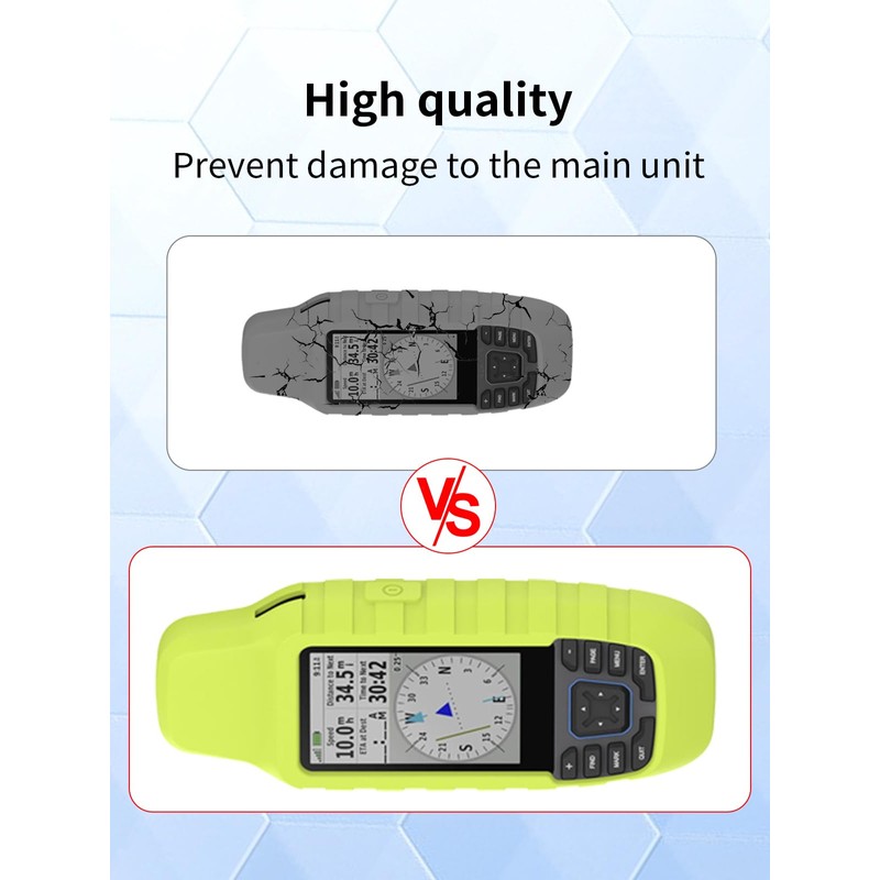 Case for Garmin GPSMAP 79sc/79s Marine GPS Handheld,Soft Protective,BOVUGAC Silicone