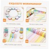 TEHAUX Set de 12 Rollos de Cinta Washi de 15