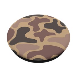retro FrogSkin Camo PopSocket Standard PopGrip, Black, Camouflage, Military, PopGrip, Mobile Phones