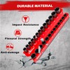 2-Piece 1/4"-Drive Metric Magnetic Socket Organizer Set (Holds 26 Sockets)