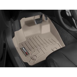 WeatherTech Custom Fit Front FloorLiner for Honda CrossTour, Tan