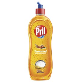 Pril Tamarind Shine Specialist Rs 750 ml | Insta Clean | With visible Active Power Boosters that bursts while scrubbing giving abrasion to clean better | Zero White Residue.