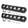 2pcs Faros Auxiliares Led Lupa Moto Auto 3 Modos