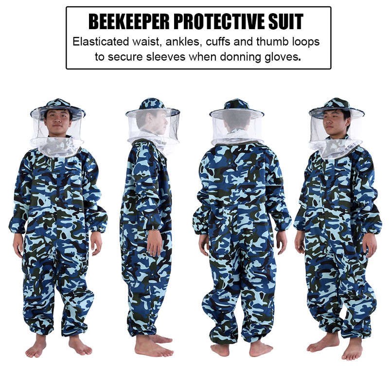 Professional Beekeeping Protective Suit Beekeeping Beekeeper Protect Equipment(L)