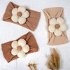 6 Pcs Baby Flower Headbands Baby Girls Nylon Headband Soft