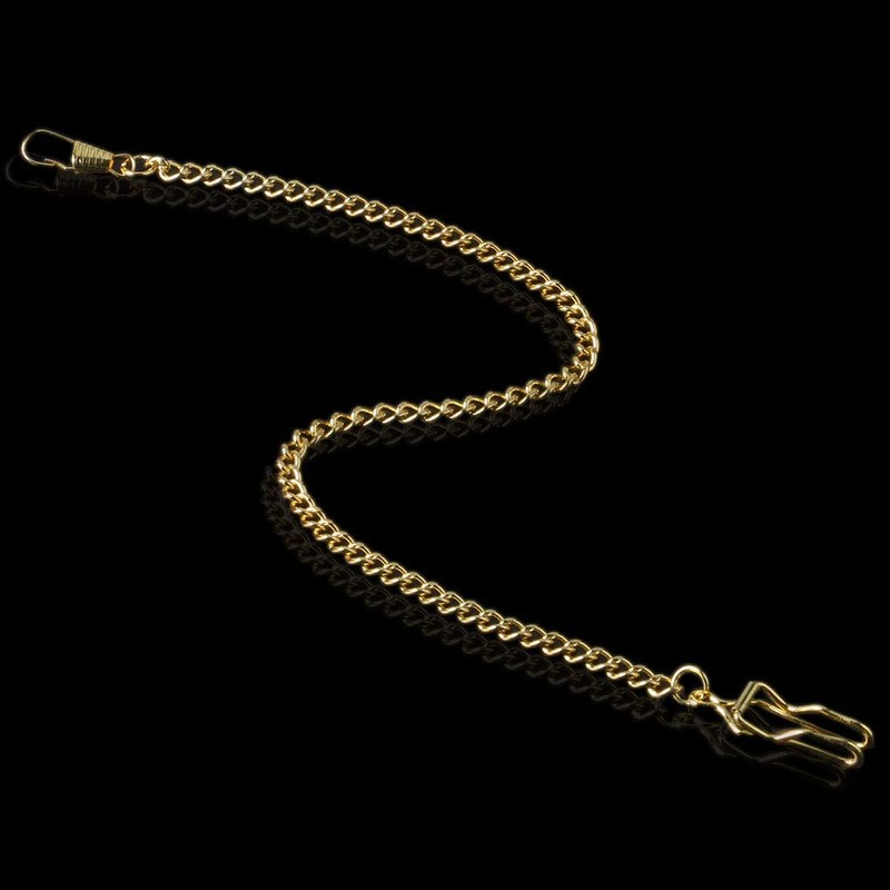Boilly Clip Pocket Watch Chain Watch Vintage Metal Alloy Chain