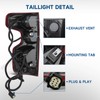 Gefitway Tail Light Assembly Compatible with 2019 2020 2021 2022