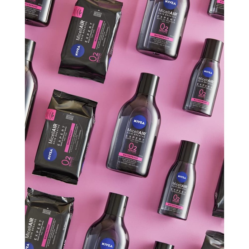 NIVEA, Micellar Skin Breathing Professional Makeup Remover Water 400 ml