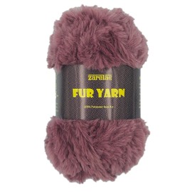 Zarela Fur Yarn 50g (112) Rose