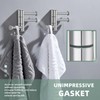 Suyar Towel Hooks for Bathroom, SUS 304 Stainless Steel Robe