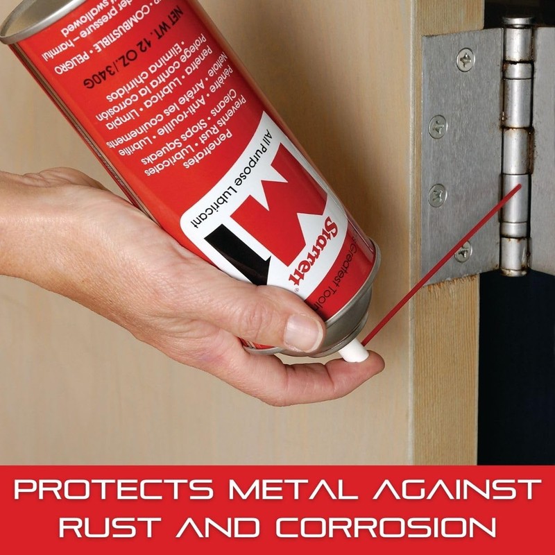 Starrett M1 Industrial Quality All-Purpose Lubricant - Micro-Thin, Airtight Coating,