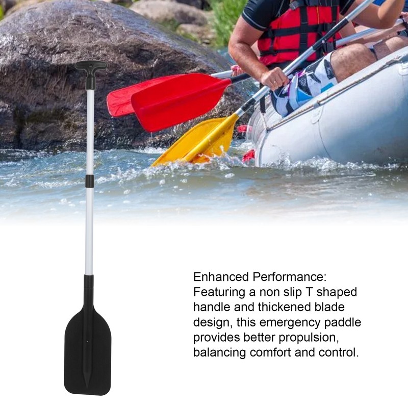 Telescoping Emergency Paddle Aluminum Alloy Plastic UV Proof Inflatable Boat