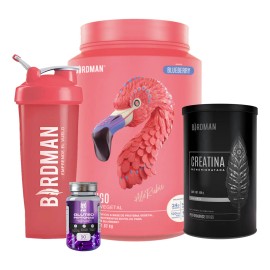 Birdman 1.02kg + Creatina 450g + Shaker + Glúteo Peptonas