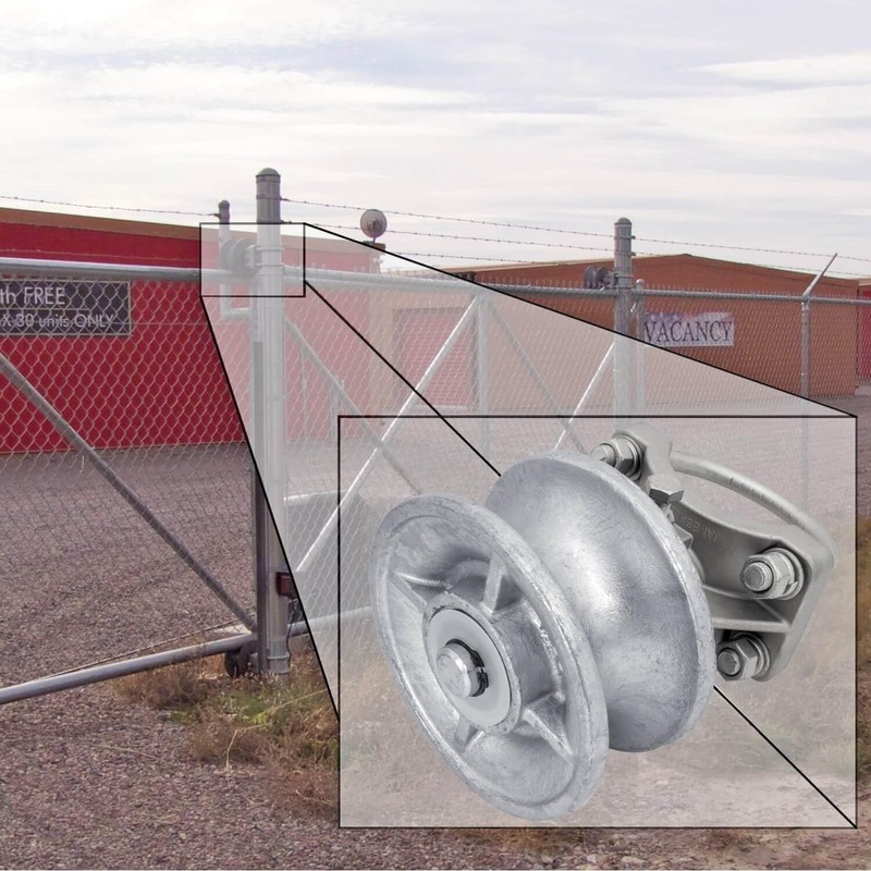 Jake Sales Cantilevered Gate Rollers, Slide Gate Roller Hardware, for