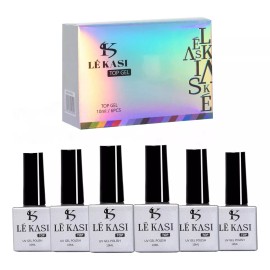 Lé Kasi Esmalte Uñas Lé Kasi By Gelish React Top Coat 6 Piezas