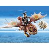 Playmobil Dragon Racing: Fishlegs and Meatlug