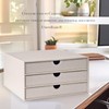 UnionBasic Document Organizer, 3-Drawer File Cabinet Document Storage Box, Office