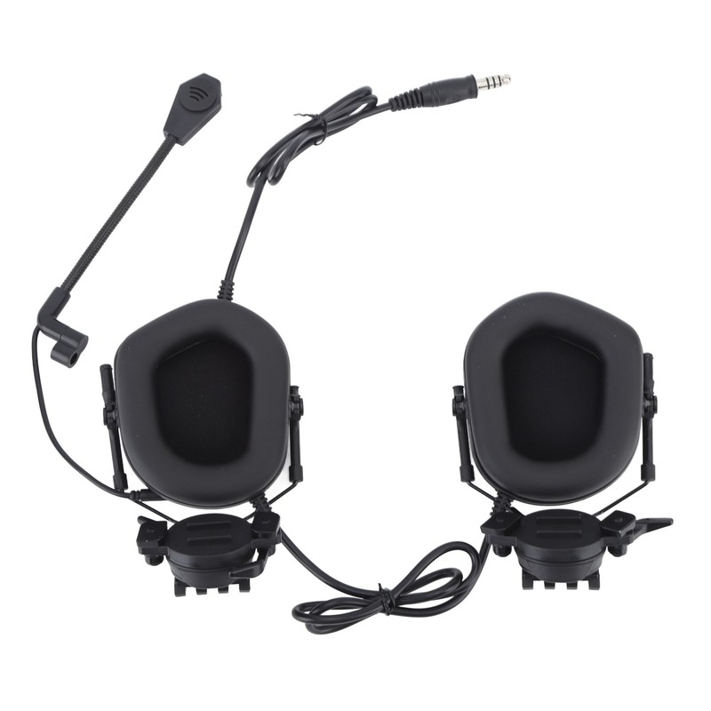 Shooting Headset Shooting Earmuffs Ear Hearing Protection Headphones Sound Amplification