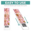 Photo Booth Frames Acrylic Magnetic with Insert 100 Pack (White)