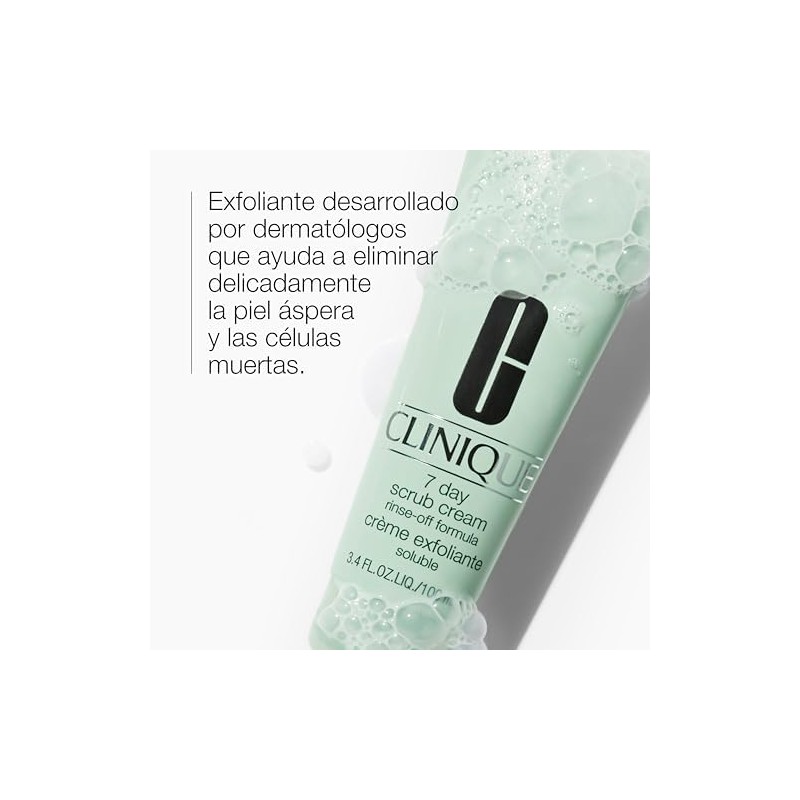 Clinique 7 Day - Exfoliante Facial con Sílice - Limpia