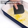 Herda Pan Scraper Pot Scraper Plastic Kitchen Scraper Tool, 5pcs