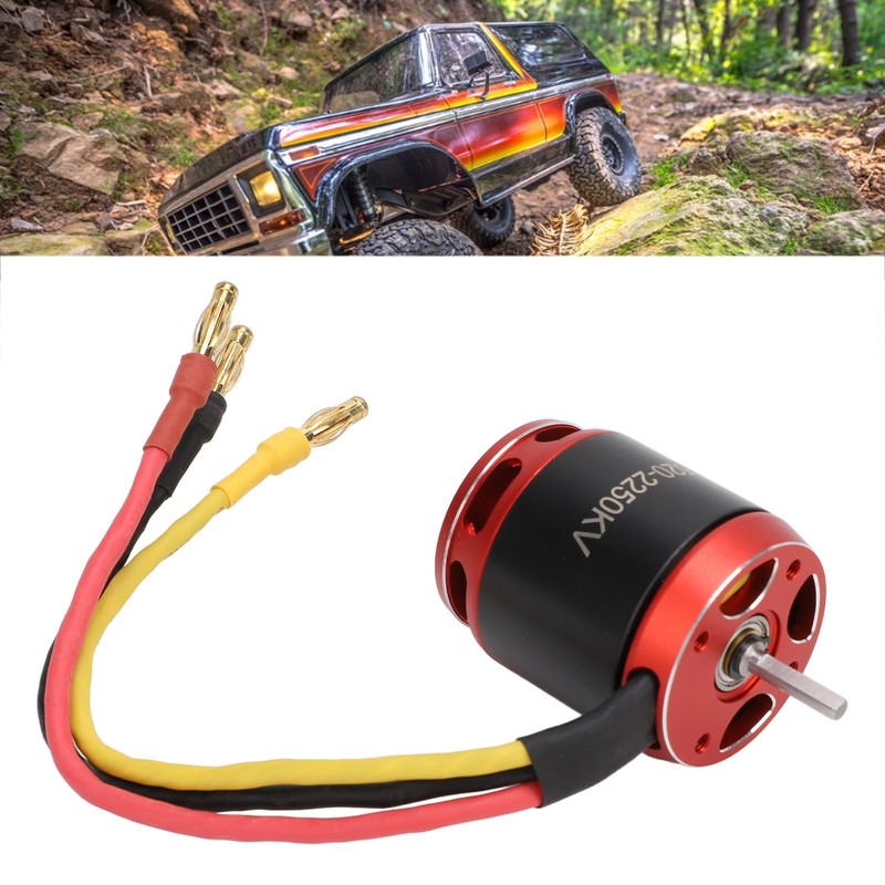 RC 3520 Outrunner Brushless Motor Aluminum Copper Brushless Motor with