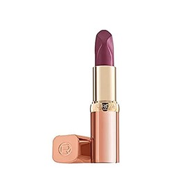 L'Oréal Paris Lippenstift mit samtigem Finish im intensiven Nude-Ton, Color Riche Les Nus, Nr. 183 Exuberant (lila), 1 x 4,5 g