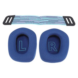 Earpads Cushion and Headband Replacement, Noise Isolation Ear Pads, Breathable Fabric Headband Straps, for G733 Wireless Headset and G335 Wired Gaming Headset (Jectsehetp8owda6-14)
