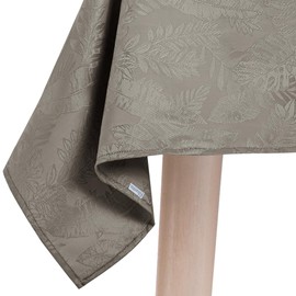 Filumi Eris Tablecloth 80 x 80 cm Beige Washable for Indoor Outdoor Use Monster Pattern