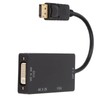 DisplayPort to VGA Video Adapter 3 in 1 Portable DP