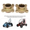 2pcs Wheel Rear Axle Hub 28 Tooth Spline 4 Stud