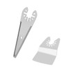 2-Pack Oscillating Tool Rigid & Flexible Scraper Blades Universal fit