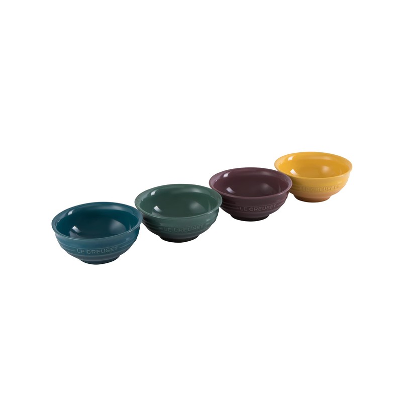Le Creuset Botanique Stoneware Mini Bowls (4 Pieces Set)