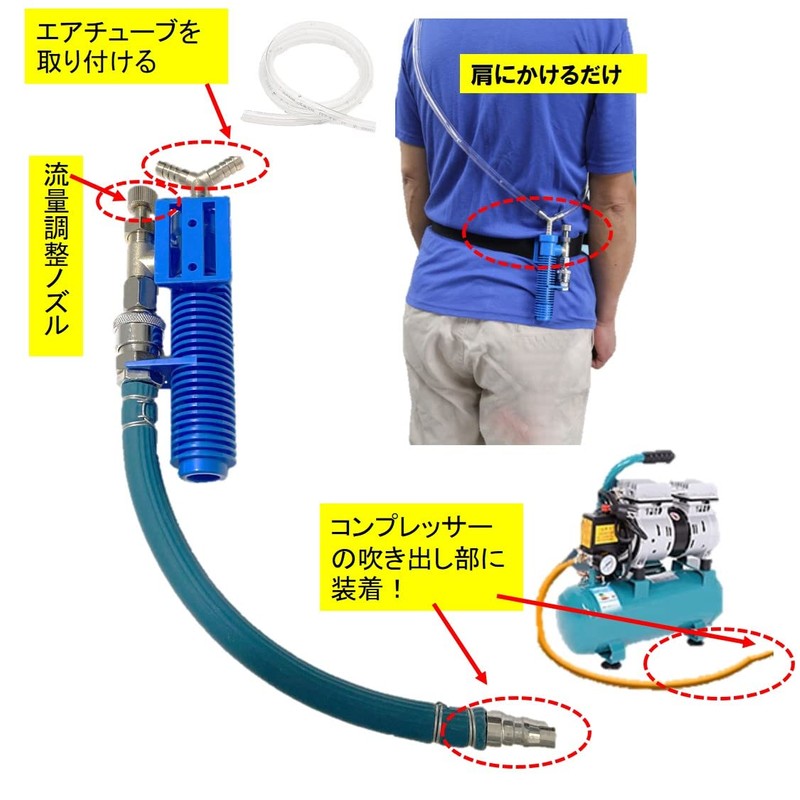 ST TS Personal Cooler, Just Connect to a Compressor, Heat