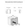 PEKTACO Cat Water Fountain Faucet