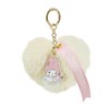 My Melody 50th & Kromi 20th Fur Charm White Angel