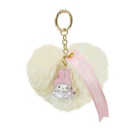 My Melody 50th & Kromi 20th Fur Charm White Angel 8203 207