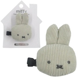 Miffy Mascot Bangs Clip, Miffy, Dull Color, Hair Accessories, Character Goods, Shobido