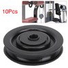 10Pcs Universal Pulley Wheel Fitness Hoisting Equipment Accessories Nylon Bearing