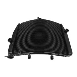 Worldmotop Aluminum Cooling Radiator Replacement for Kawasaki ZX10R ZX-10R 2004-2005 Engine Radiator Cooler